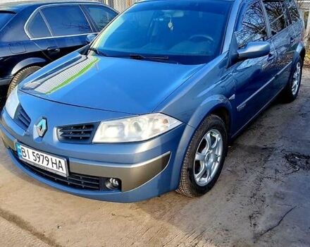 Серый Рено Меган, объемом двигателя 1.6 л и пробегом 230 тыс. км за 5500 $, фото 1 на Automoto.ua