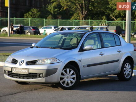 Сірий Рено Меган, об'ємом двигуна 1.6 л та пробігом 238 тис. км за 6000 $, фото 1 на Automoto.ua