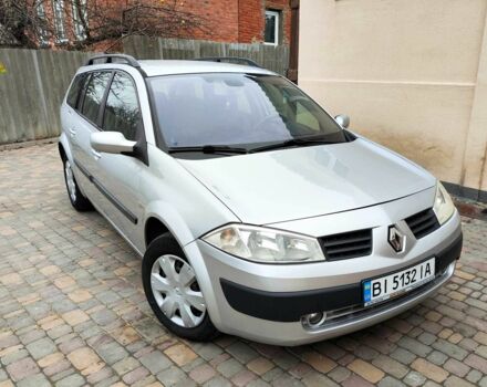 Серый Рено Меган, объемом двигателя 1.4 л и пробегом 193 тыс. км за 4500 $, фото 1 на Automoto.ua