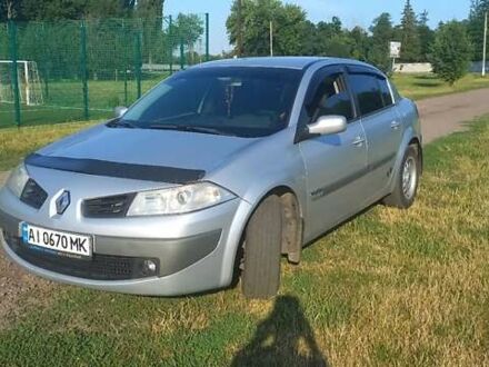 Рено Меган 2006 в Барышевке на Automoto.ua Серый Рено Меган, объемом двигателя 1.6 л и пробегом 400 тыс. км за 4800 $, фото 1 на Automoto.ua