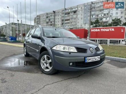 Рено Меган 2006 в Сумах на Automoto.ua Серый Рено Меган, объемом двигателя 1.6 л и пробегом 171 тыс. км за 5500 $, фото 1 на Automoto.ua