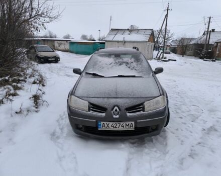 Серый Рено Меган, объемом двигателя 1.6 л и пробегом 245 тыс. км за 5200 $, фото 1 на Automoto.ua