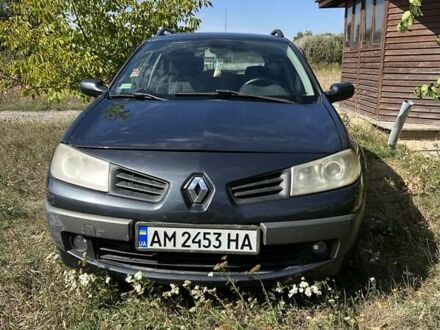 Рено Меган 2006 в Житомире на Automoto.ua Серый Рено Меган, объемом двигателя 1.9 л и пробегом 335 тыс. км за 5800 $, фото 1 на Automoto.ua
