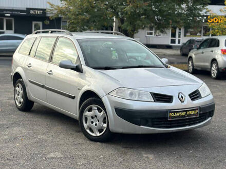 Серый Рено Меган, объемом двигателя 1.5 л и пробегом 254 тыс. км за 4400 $, фото 1 на Automoto.ua