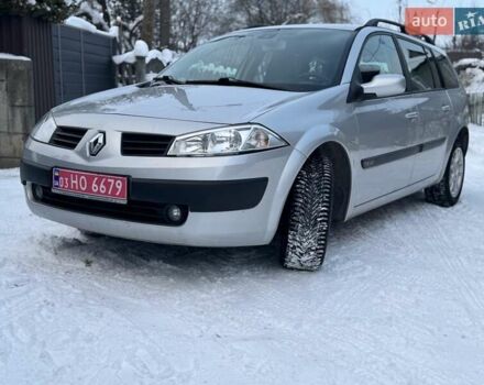 Серый Рено Меган, объемом двигателя 1.4 л и пробегом 220 тыс. км за 4600 $, фото 1 на Automoto.ua