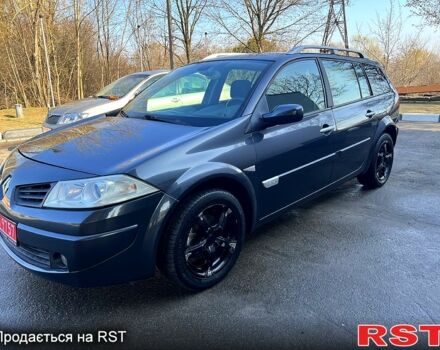 Серый Рено Меган, объемом двигателя 1.6 л и пробегом 230 тыс. км за 5600 $, фото 1 на Automoto.ua