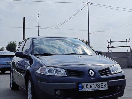 Серый Рено Меган, объемом двигателя 2 л и пробегом 201 тыс. км за 4050 $, фото 1 на Automoto.ua