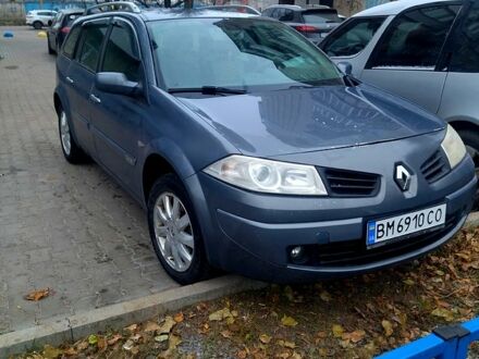 Рено Меган 2006 в Сумах на Automoto.ua Серый Рено Меган, объемом двигателя 1.6 л и пробегом 220 тыс. км за 5000 $, фото 1 на Automoto.ua