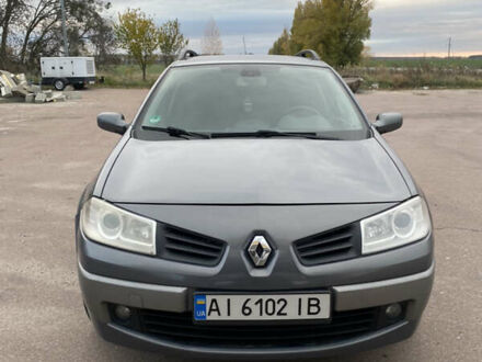 Рено Меган 2006 в Борисполе на Automoto.ua Серый Рено Меган, объемом двигателя 1.6 л и пробегом 293 тыс. км за 3600 $, фото 1 на Automoto.ua