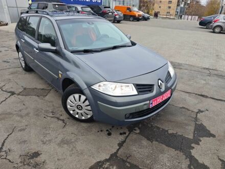 Серый Рено Меган, объемом двигателя 1.6 л и пробегом 190 тыс. км за 5550 $, фото 1 на Automoto.ua