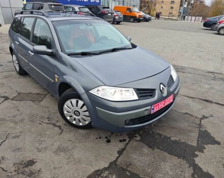 Серый Рено Меган, объемом двигателя 1.6 л и пробегом 190 тыс. км за 5550 $, фото 1 на Automoto.ua