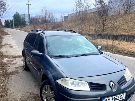 Серый Рено Меган, объемом двигателя 1.6 л и пробегом 270 тыс. км за 4800 $, фото 1 на Automoto.ua