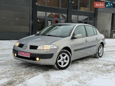 Сірий Рено Меган, об'ємом двигуна 1.6 л та пробігом 204 тис. км за 5500 $, фото 1 на Automoto.ua