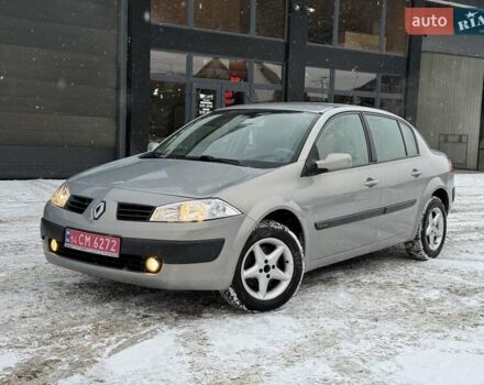 Сірий Рено Меган, об'ємом двигуна 1.6 л та пробігом 204 тис. км за 5500 $, фото 1 на Automoto.ua