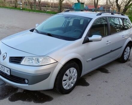 Сірий Рено Меган, об'ємом двигуна 1.6 л та пробігом 200 тис. км за 5900 $, фото 1 на Automoto.ua