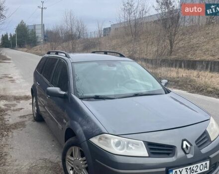 Серый Рено Меган, объемом двигателя 1.6 л и пробегом 270 тыс. км за 4800 $, фото 1 на Automoto.ua