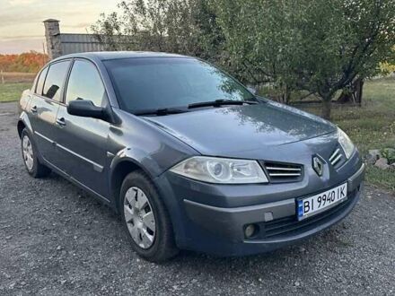 Рено Меган 2006 в Хороле на Automoto.ua Серый Рено Меган, объемом двигателя 1.4 л и пробегом 363 тыс. км за 3553 $, фото 1 на Automoto.ua