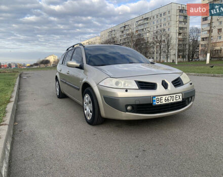 Серый Рено Меган, объемом двигателя 1.6 л и пробегом 281 тыс. км за 4500 $, фото 1 на Automoto.ua