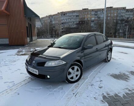 Серый Рено Меган, объемом двигателя 1.6 л и пробегом 170 тыс. км за 4500 $, фото 1 на Automoto.ua