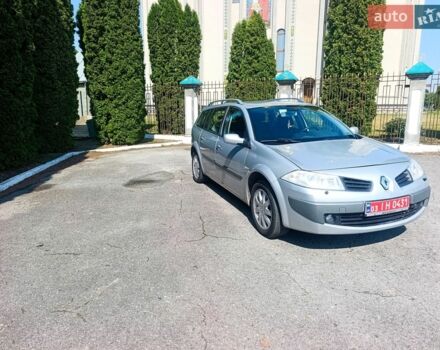 Сірий Рено Меган, об'ємом двигуна 1.6 л та пробігом 215 тис. км за 4850 $, фото 1 на Automoto.ua