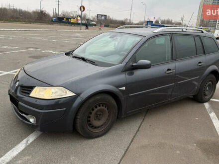 Серый Рено Меган, объемом двигателя 1.9 л и пробегом 342 тыс. км за 2100 $, фото 1 на Automoto.ua