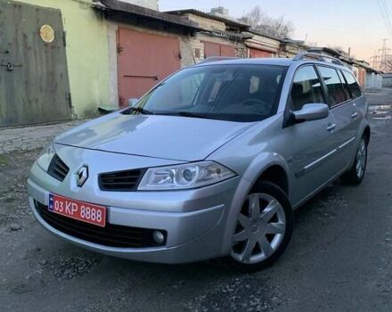 Серый Рено Меган, объемом двигателя 2 л и пробегом 162 тыс. км за 6299 $, фото 1 на Automoto.ua