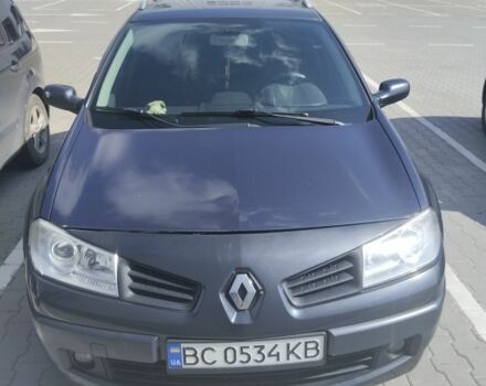 Серый Рено Меган, объемом двигателя 1.6 л и пробегом 215 тыс. км за 5200 $, фото 1 на Automoto.ua