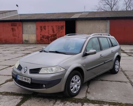 Серый Рено Меган, объемом двигателя 1.6 л и пробегом 180 тыс. км за 6300 $, фото 1 на Automoto.ua