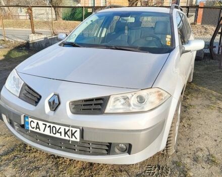 Серый Рено Меган, объемом двигателя 1.6 л и пробегом 235 тыс. км за 6200 $, фото 1 на Automoto.ua