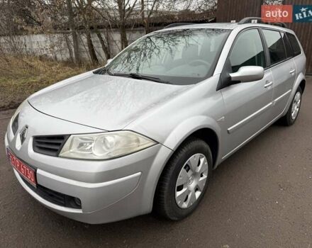 Серый Рено Меган, объемом двигателя 1.6 л и пробегом 206 тыс. км за 5190 $, фото 1 на Automoto.ua