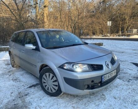 Сірий Рено Меган, об'ємом двигуна 1.6 л та пробігом 220 тис. км за 3999 $, фото 1 на Automoto.ua