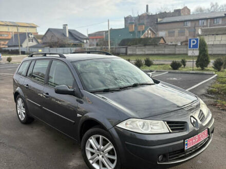 Серый Рено Меган, объемом двигателя 1.6 л и пробегом 215 тыс. км за 5400 $, фото 1 на Automoto.ua