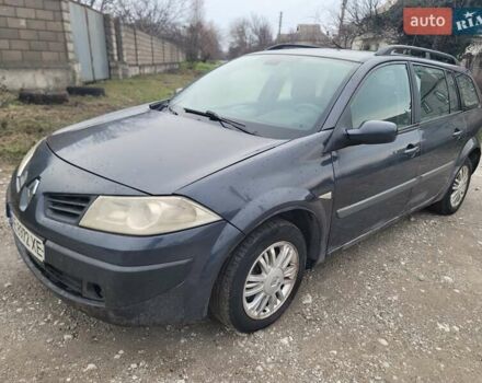 Серый Рено Меган, объемом двигателя 1.5 л и пробегом 221 тыс. км за 4200 $, фото 1 на Automoto.ua