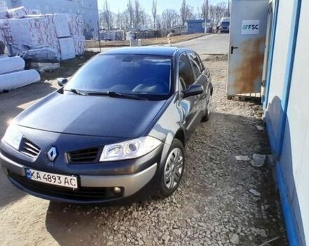 Серый Рено Меган, объемом двигателя 1.6 л и пробегом 235 тыс. км за 4200 $, фото 1 на Automoto.ua