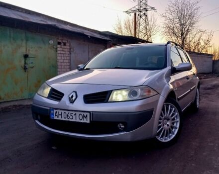 Серый Рено Меган, объемом двигателя 2 л и пробегом 220 тыс. км за 5700 $, фото 1 на Automoto.ua