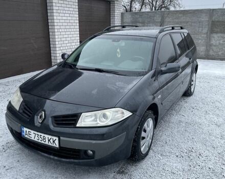 Серый Рено Меган, объемом двигателя 1.6 л и пробегом 370 тыс. км за 3800 $, фото 1 на Automoto.ua