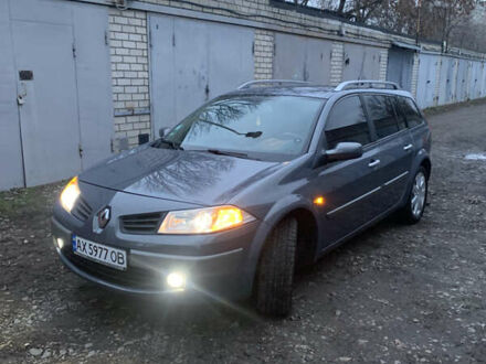 Серый Рено Меган, объемом двигателя 1.6 л и пробегом 230 тыс. км за 6000 $, фото 1 на Automoto.ua