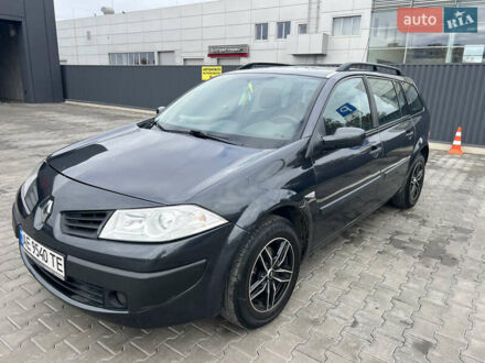 Рено Меган 2007 у Кривому Розі на Automoto.ua Сірий Рено Меган, об'ємом двигуна 1.46 л та пробігом 290 тис. км за 5500 $, фото 1 на Automoto.ua