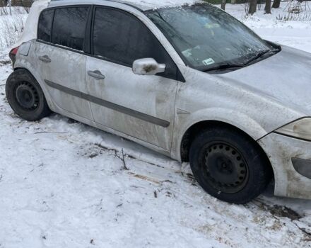 Серый Рено Меган, объемом двигателя 1.5 л и пробегом 213 тыс. км за 949 $, фото 1 на Automoto.ua