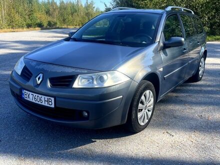 Серый Рено Меган, объемом двигателя 1.6 л и пробегом 282 тыс. км за 4200 $, фото 1 на Automoto.ua