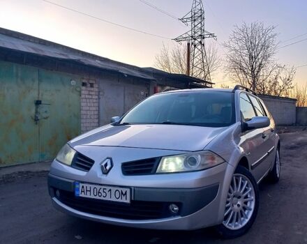 Серый Рено Меган, объемом двигателя 2 л и пробегом 220 тыс. км за 4750 $, фото 1 на Automoto.ua