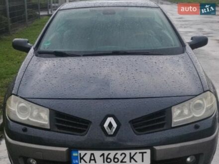 Серый Рено Меган, объемом двигателя 1.6 л и пробегом 209 тыс. км за 4900 $, фото 1 на Automoto.ua