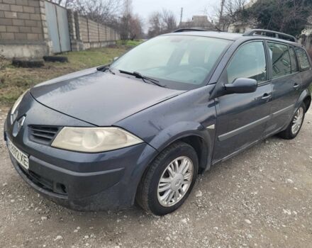 Серый Рено Меган, объемом двигателя 1.5 л и пробегом 221 тыс. км за 3900 $, фото 1 на Automoto.ua