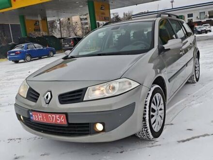 Сірий Рено Меган, об'ємом двигуна 1.6 л та пробігом 175 тис. км за 5499 $, фото 1 на Automoto.ua