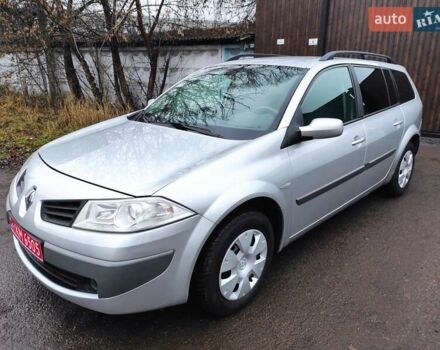 Серый Рено Меган, объемом двигателя 1.6 л и пробегом 199 тыс. км за 5490 $, фото 1 на Automoto.ua