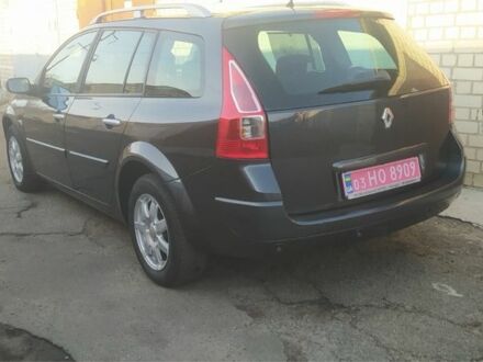 Серый Рено Меган, объемом двигателя 1.6 л и пробегом 210 тыс. км за 6150 $, фото 1 на Automoto.ua