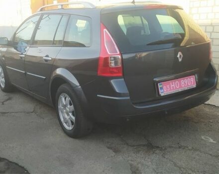 Серый Рено Меган, объемом двигателя 1.6 л и пробегом 210 тыс. км за 6150 $, фото 1 на Automoto.ua