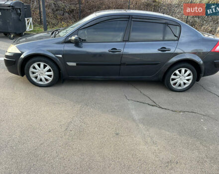 Серый Рено Меган, объемом двигателя 1.6 л и пробегом 200 тыс. км за 4200 $, фото 1 на Automoto.ua