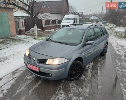 Сірий Рено Меган, об'ємом двигуна 1.6 л та пробігом 197 тис. км за 5700 $, фото 1 на Automoto.ua