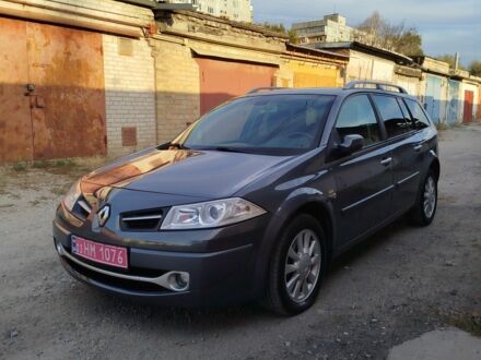 Сірий Рено Меган, об'ємом двигуна 1.6 л та пробігом 223 тис. км за 6200 $, фото 1 на Automoto.ua